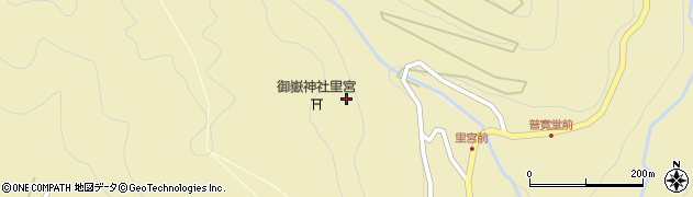 御嶽神社里宮社務所周辺の地図