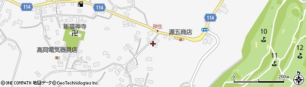 千葉県香取市神生248周辺の地図
