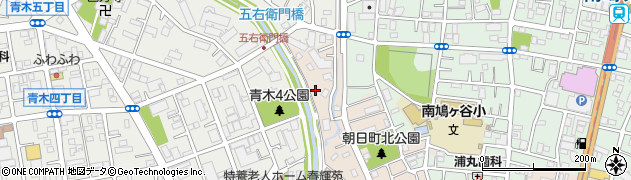 埼玉県川口市前田周辺の地図