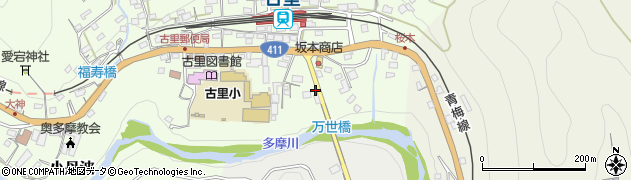東京都西多摩郡奥多摩町小丹波45周辺の地図