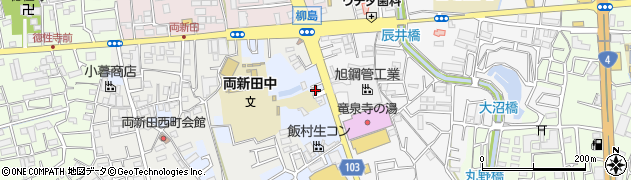 埼玉県草加市両新田東町205周辺の地図