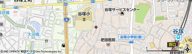 埼玉県草加市谷塚町1246周辺の地図