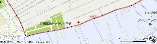 埼玉県入間郡三芳町上富693周辺の地図
