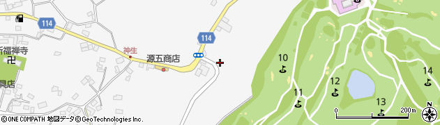 千葉県香取市神生83周辺の地図