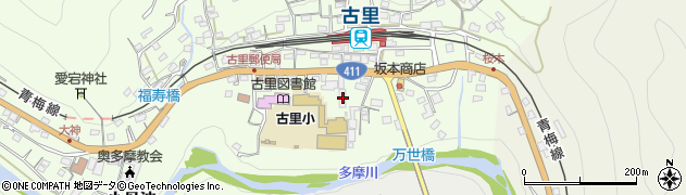 東京都西多摩郡奥多摩町小丹波56周辺の地図