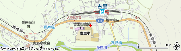 東京都西多摩郡奥多摩町小丹波71周辺の地図