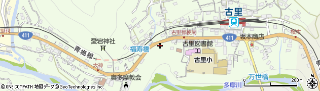 東京都西多摩郡奥多摩町小丹波118周辺の地図