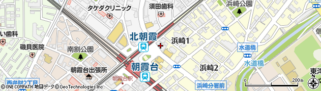 松乃家 朝霞台店周辺の地図