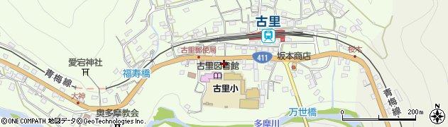 東京都西多摩郡奥多摩町小丹波78周辺の地図