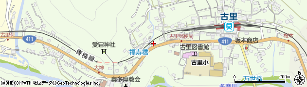 東京都西多摩郡奥多摩町小丹波361周辺の地図