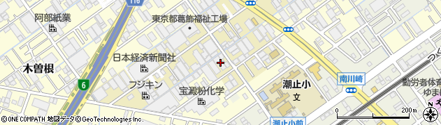 埼玉県八潮市二丁目1037周辺の地図