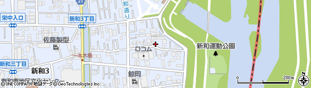 埼玉キーステーション三郷周辺の地図