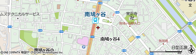 前田　たてば駐輪場周辺の地図