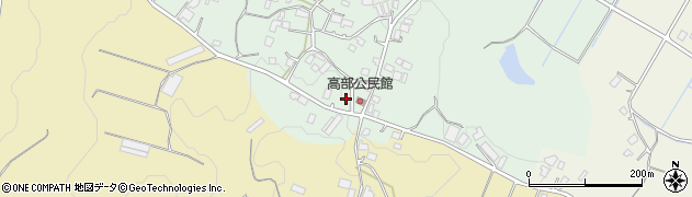 千葉県香取郡東庄町高部82周辺の地図