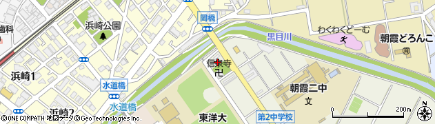 埼玉県朝霞市岡2周辺の地図