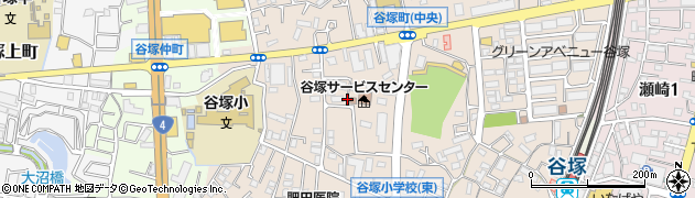 埼玉県草加市谷塚町755周辺の地図