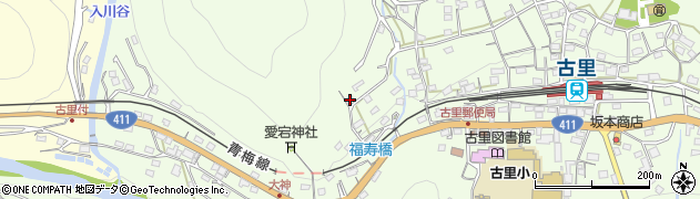 東京都西多摩郡奥多摩町小丹波303周辺の地図