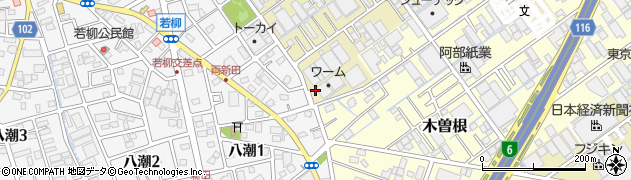 埼玉県八潮市二丁目995周辺の地図