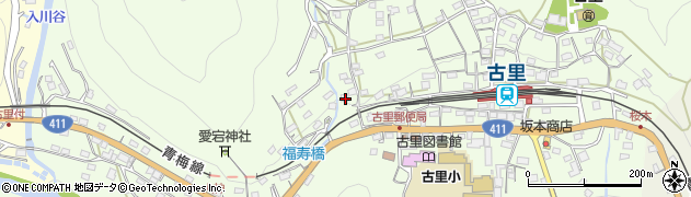 東京都西多摩郡奥多摩町小丹波366周辺の地図