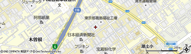 埼玉県八潮市二丁目1031周辺の地図