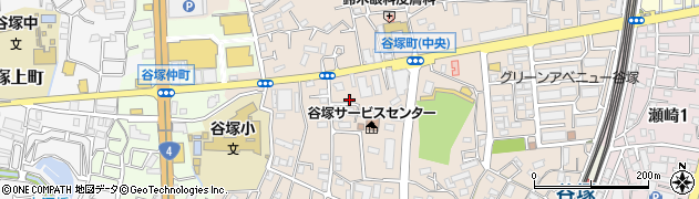 埼玉県草加市谷塚町760周辺の地図