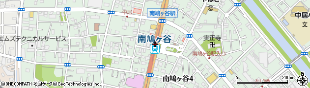 埼玉県川口市周辺の地図
