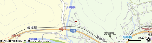 東京都西多摩郡奥多摩町小丹波225周辺の地図