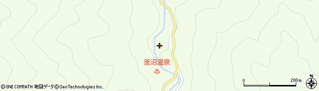 釜沼温泉大喜泉周辺の地図