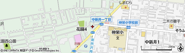 ニコニコレンタカー　所沢花園店周辺の地図