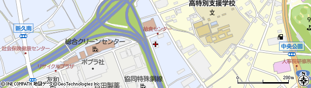 株式会社東リース　入間第２整備工場周辺の地図