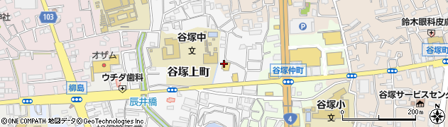 ピッツェリア馬車道 草加谷塚店周辺の地図