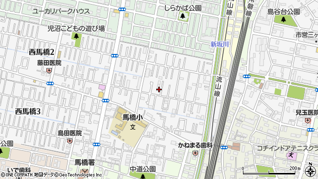 〒271-0044 千葉県松戸市西馬橋の地図