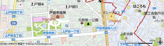 戸田製本加工協同組合周辺の地図