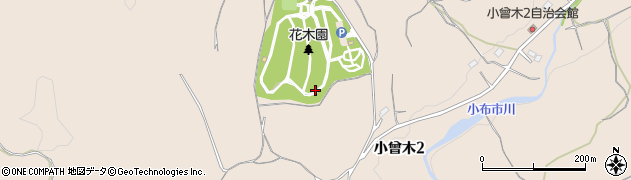 東京都青梅市小曾木周辺の地図