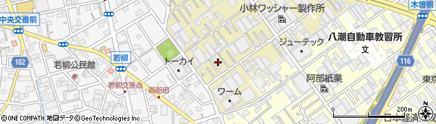 埼玉製罐株式会社周辺の地図