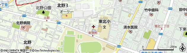 ソフィア志木北野管理事務室周辺の地図