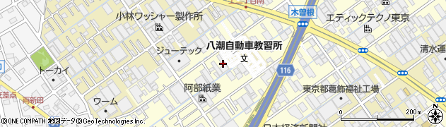 中央エレベーター工業株式会社周辺の地図
