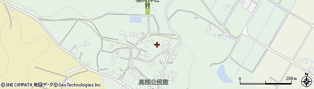 千葉県香取郡東庄町高部124周辺の地図