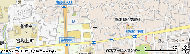 埼玉県草加市谷塚町1428周辺の地図