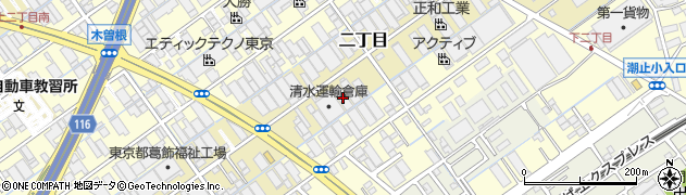 埼玉県八潮市二丁目1180周辺の地図