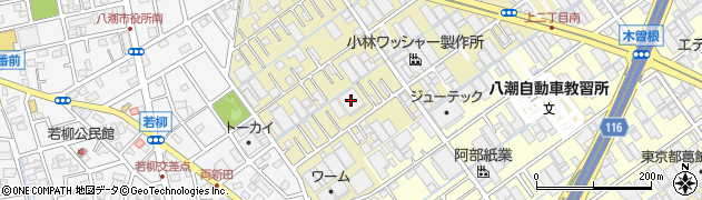 埼玉県八潮市二丁目975周辺の地図