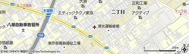 埼玉県八潮市二丁目1079周辺の地図