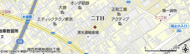 埼玉県八潮市二丁目1093周辺の地図