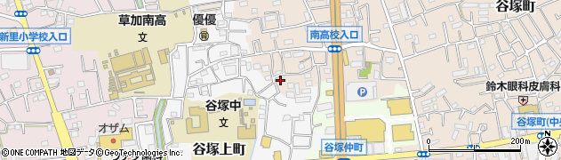 埼玉県草加市谷塚町1853周辺の地図