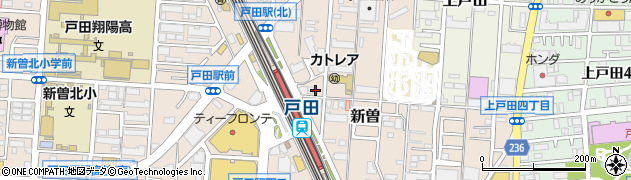 株式会社中央ビル管理　戸田営業所周辺の地図