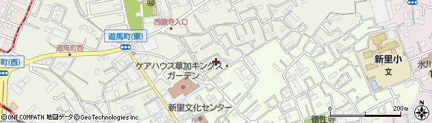 埼玉県草加市遊馬町1094周辺の地図