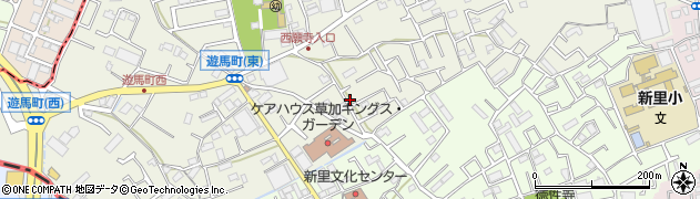 埼玉県草加市遊馬町1088周辺の地図