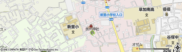 柳島コミュニティセンター周辺の地図