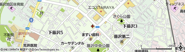 ビッグボーイ 入間藤沢店周辺の地図