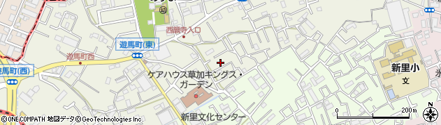 埼玉県草加市遊馬町1087周辺の地図